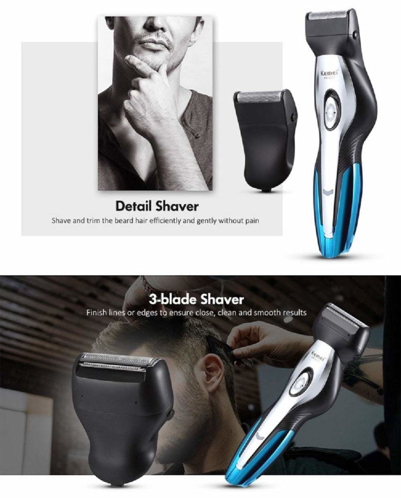 KM-5031 | Kemei 11 in 1 Grooming Kit - Kemei Trimmers, 2hrs Use Time -Shaver, Men’s Trimmer, Nose Trimmer, and Beard Groomer