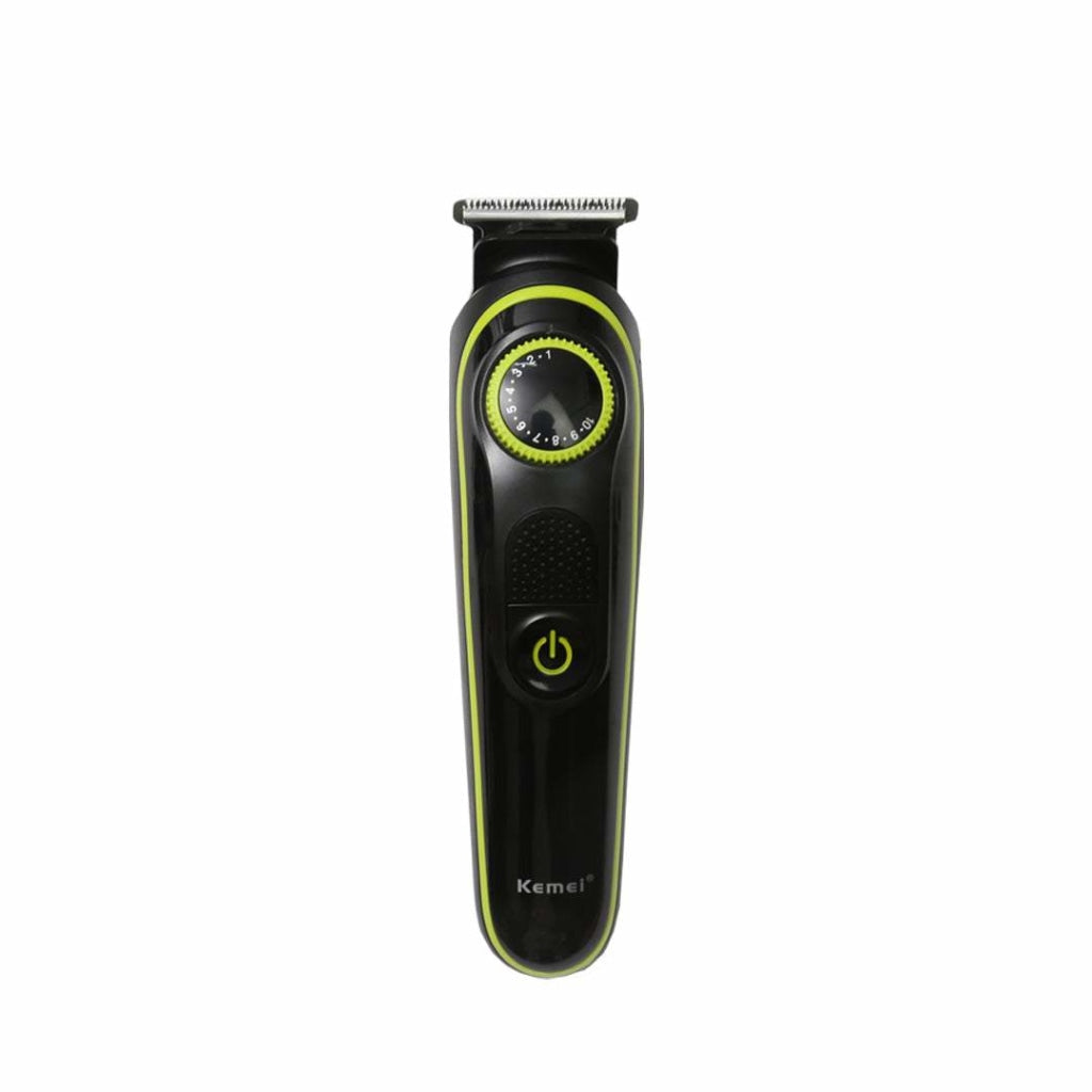KM-696 | Kemei 5-in-1 Grooming Kit for Men | Beard Trimmer, Hair Clipper, Nose & Ear Trimmer, Body Groomer